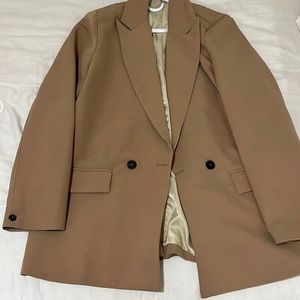 Brown blazer